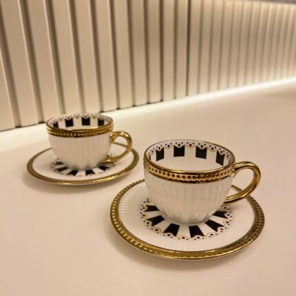 2 KİŞİLİK BLACK TÜRK KAHVESİ FİNCANI