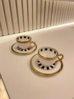 2 KİŞİLİK BLACK TÜRK KAHVESİ FİNCANI - Görsel 2