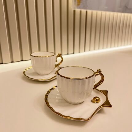 2 KİŞİLİK GOLD İNCİLİ FİNCAN