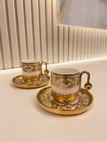 2 KİŞİLİK ZERDAN TÜRK KAHVESİ FİNCANI - Görsel 3