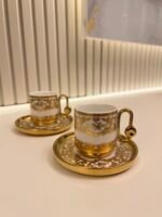 2 KİŞİLİK ZERDAN TÜRK KAHVESİ FİNCANI