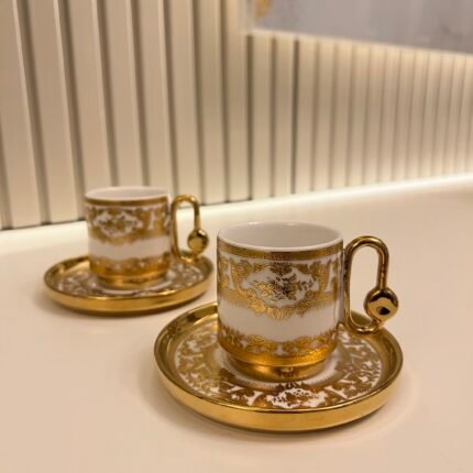 2 KİŞİLİK ZERDAN TÜRK KAHVESİ FİNCANI