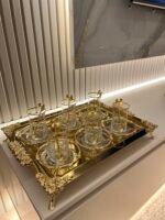 19 parça Tepsili Çay Seti Kombini**RAMAZAN AYINA ÖZEL - Görsel 3