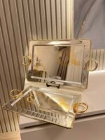 2’Li Çelik Sunum Tepsi * 1304