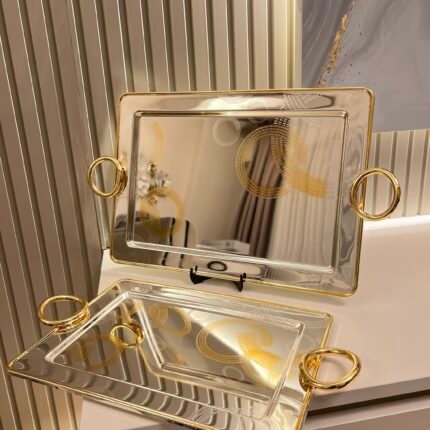 2’Li Çelik Sunum Tepsi * 1304