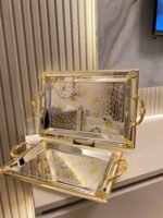 2’Li Çelik Sunum Tepsi**1301 - Görsel 2