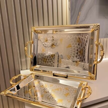 2’Li Çelik Sunum Tepsi**1301