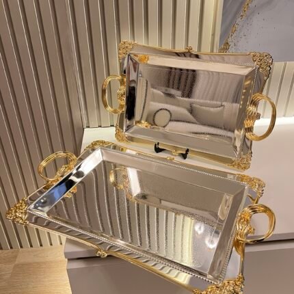 2’Li Çelik Sunum Tepsi*1302