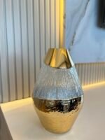 KABARTMALI CAM GOLD VAZO* 1 Demet Arajman Dahil - Görsel 3