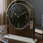 Dekoratif Salon Üstü Dekor  Saat 40 x 35 cm