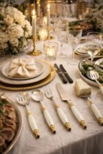 Porselen Kulplu 5’Li Servis Sunumluk