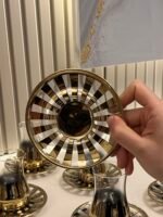 12 parça Golden VALLE Çay Seti - Görsel 4