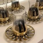 12 parça Golden VALLE Çay Seti