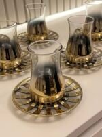 12 parça Golden VALLE Çay Seti