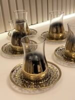 12 parça Golden LONA Çay Seti