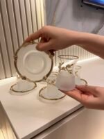 12 parça Buğulu Papatya Çay Seti - Görsel 3