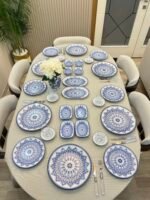 34 PARÇA BLUE Rose Kahvaltı Takımı**HAFTA SONUNA ÖZEL🎉 - Görsel 5