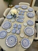 34 PARÇA BLUE Rose Kahvaltı Takımı**HAFTA SONUNA ÖZEL🎉 - Görsel 3