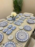 34 PARÇA BLUE Rose Kahvaltı Takımı**HAFTA SONUNA ÖZEL🎉 - Görsel 2