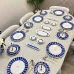 38 Parça BLUE Candy Kahvaltı Pasta ve Servis Takımı **PORSELEN SERİ🌟