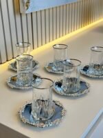 6 Kişilik Döküm Çay Takımı*Gümüş - Görsel 2