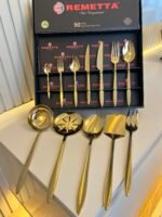 90’PARÇA 12 KİŞİLİK ÇBK VE KEVGİR SETİ - Görsel 3