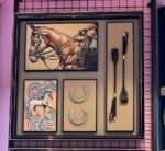 KARE HORSE KREM TABLO