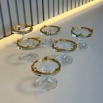 Cam Ayak Detay Zamak Lokumluk * 6 Adet