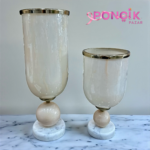 2’Li  Pearl Shine Serisi Şamdan