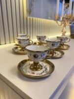 6 Kişilik Victorya Vintage Sultan Fincan Takımı