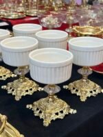 Porselen Dondurmalık & Çerezlik *6 Adet - Görsel 2