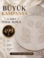 6 adet ithal kumaş Supla
