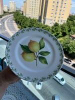 24 parça porselen çay saati seti *lemon - Görsel 3