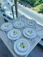 24 parça porselen çay saati seti *lemon