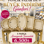 5’Lİ  AVANGARDE  SUNUM SETİ GOLD