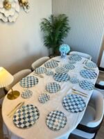 31 PARÇA PONCİQ BLUE CHESS - Görsel 2