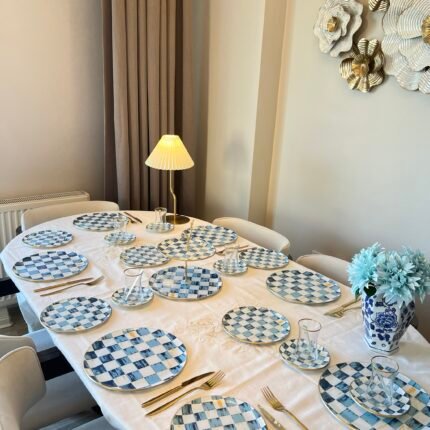 31 PARÇA PONCİQ BLUE CHESS