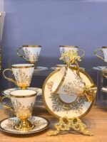 İşlemeli Türk Kahvesi Fincanı