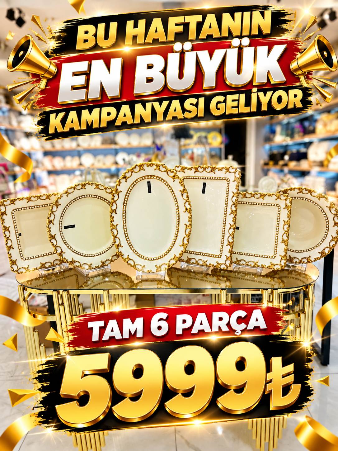 45c07371-ae76-4200-beec-285545b6c918-2 TAM 6 PARÇA ELİZABETH SERVİS SUNUM SETİ - Görsel 1
